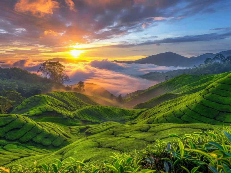 Von Tee und Tempeln in Malaysia
