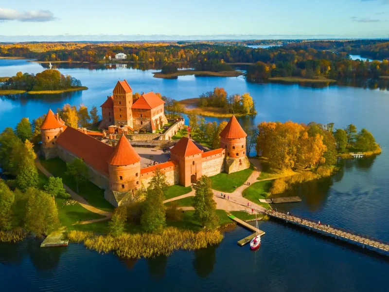 Aktiv Rad-Reise durch das Baltikum: Wasserburg Trakai