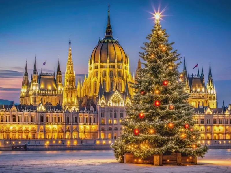 Adventglanz an der Donau: Budapest