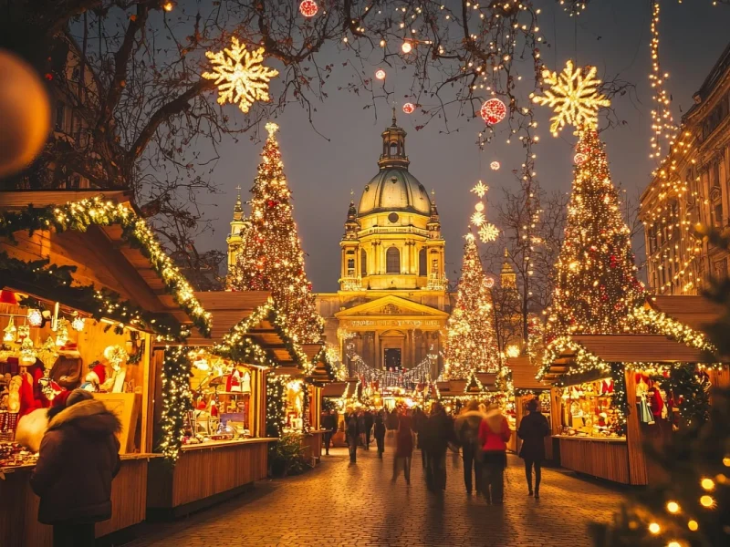 Adventglanz an der Donau: Budapest