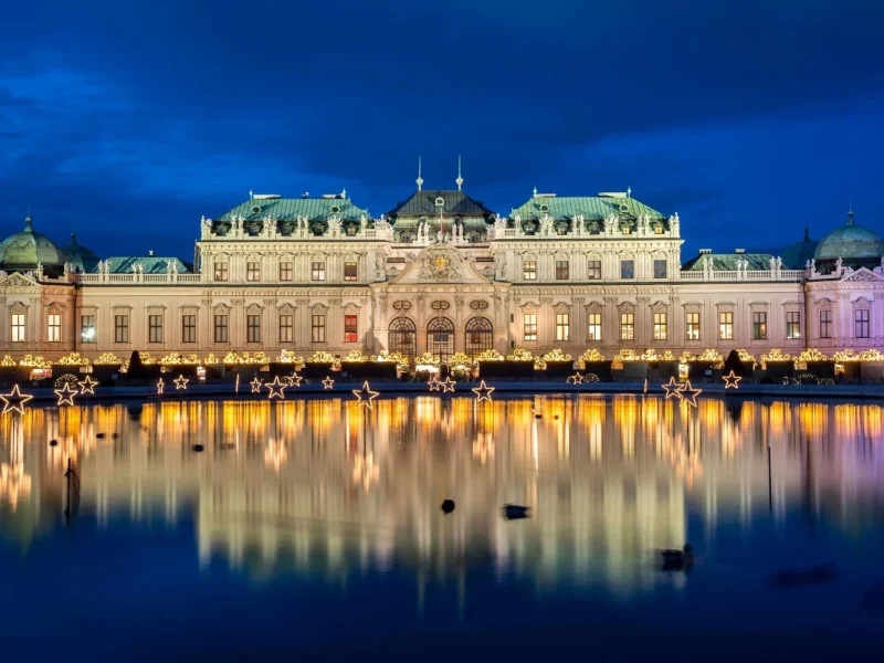 Adventglanz an der Donau: Wien