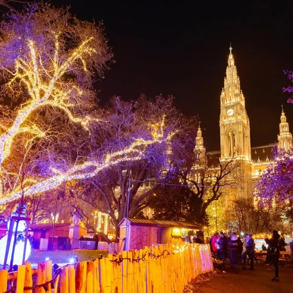 Adventglanz an der Donau: Wien