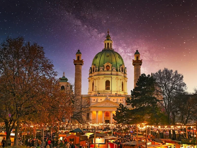 Adventglanz an der Donau: Wien