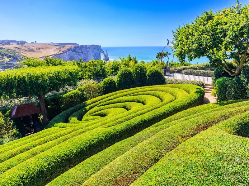 Flusskreuzfahrt Blütenträume an der Seine - Gärten von Étretat