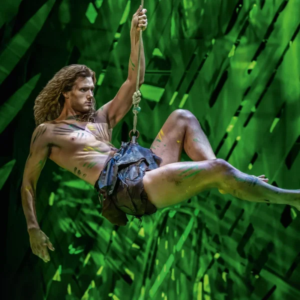 Busreise Musical Hamburg: Disneys TARZAN - Terence van der Loo als Tarzan © Johan Persson