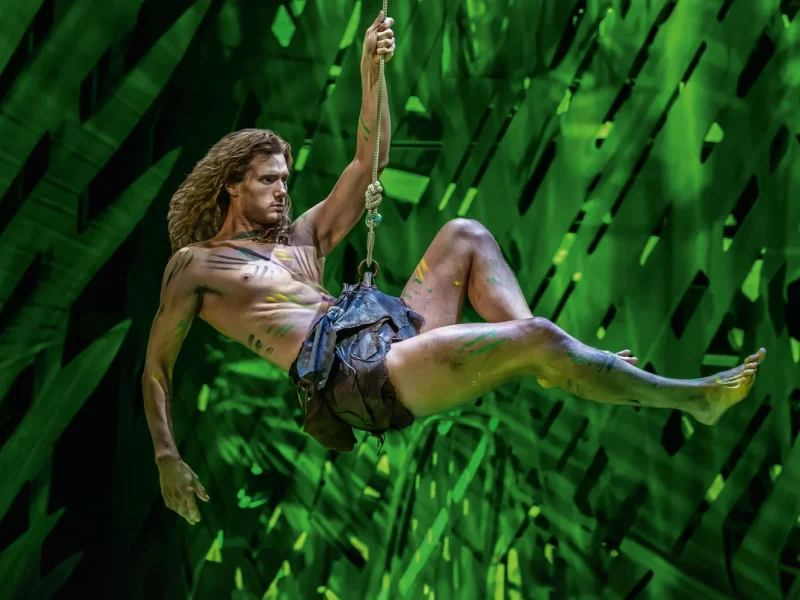 Busreise Musical Hamburg: Disneys TARZAN - Terence van der Loo als Tarzan © Johan Persson