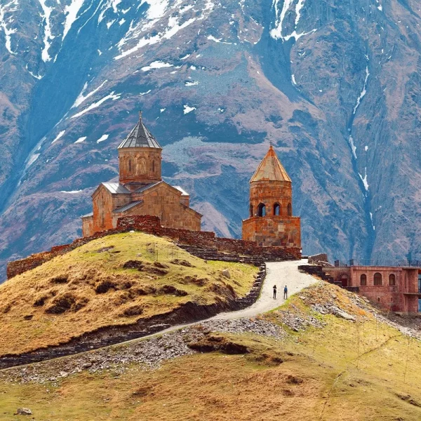 Klassische Rundreise durch den Kaukasus - Georgien: Gergeti