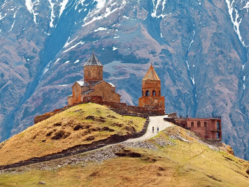 Klassische Rundreise durch den Kaukasus - Georgien: Gergeti