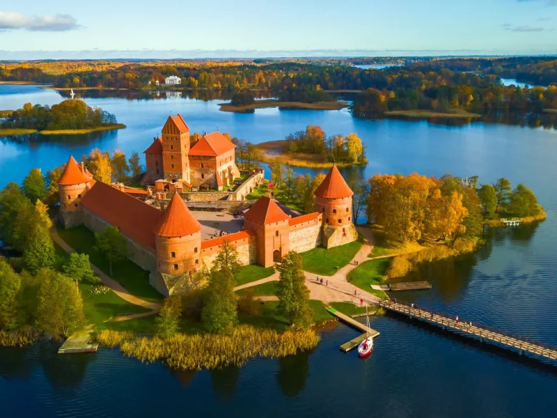 Aktiv Rad-Reise durch das Baltikum: Wasserburg Trakai