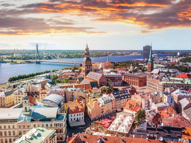 Aktiv Rad-Reise durch das Baltikum: Riga