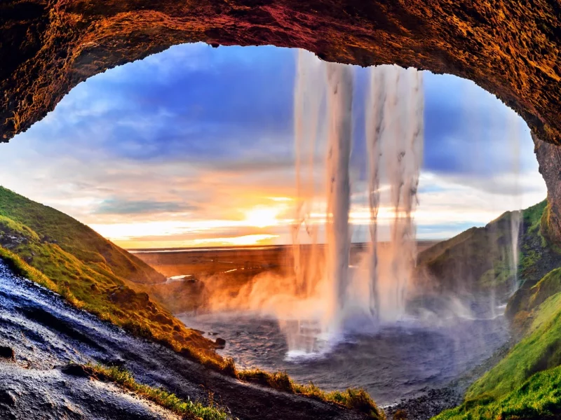 Flugreise Islands Juwelen: Seljalandsfoss