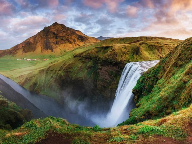 Flugreise Faszination Island: Skogafoss