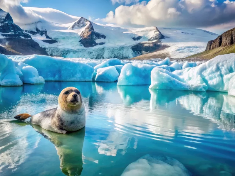 Gletscherlandschaft um den Vatnajökull