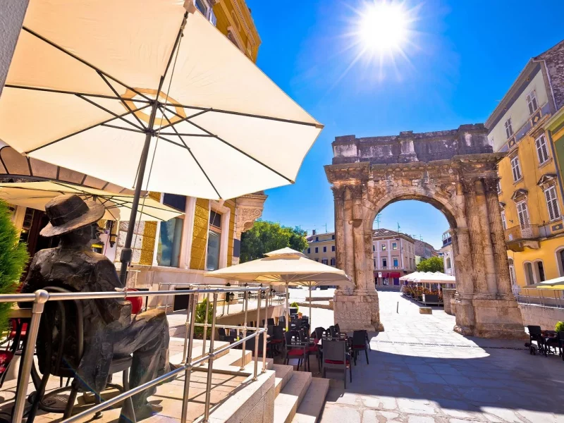 Paradies Halbinsel Istrien in Kroatien: Pula