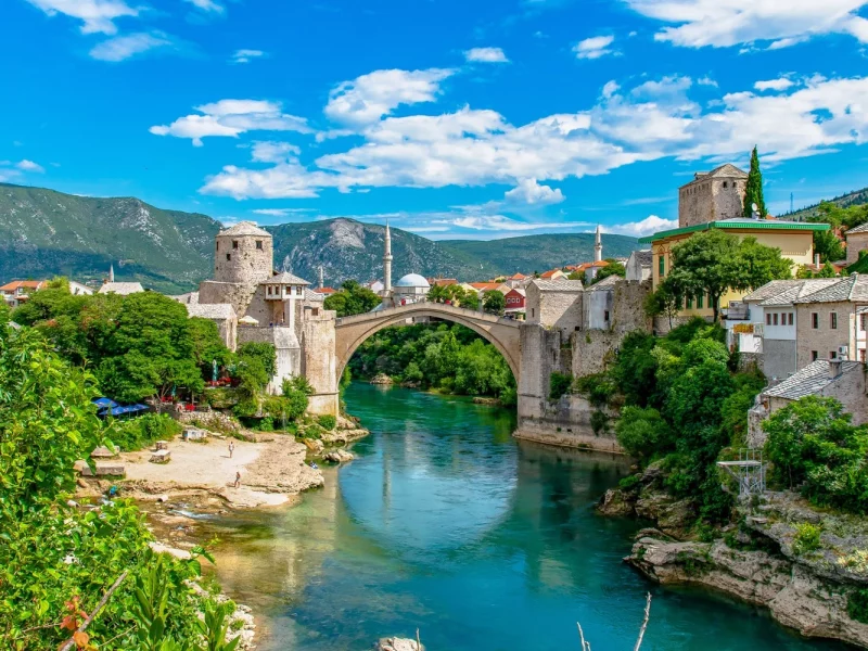 Rundreise den Balkan entdecken. Hier: Bosnien mit Mostar