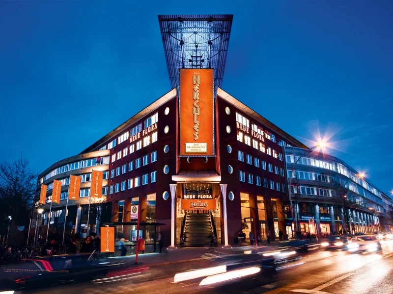 Busreise Musical in Hamburg - Disneys HERCULES - Außenansicht