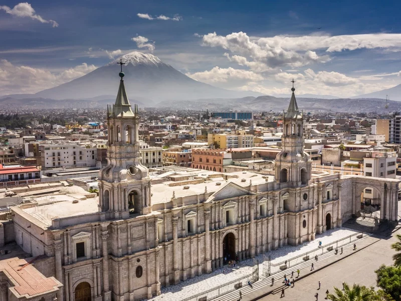 Rundreise auf den Pfaden der Inka in Peru, Bolivien und Chile: Arequipa in Peru