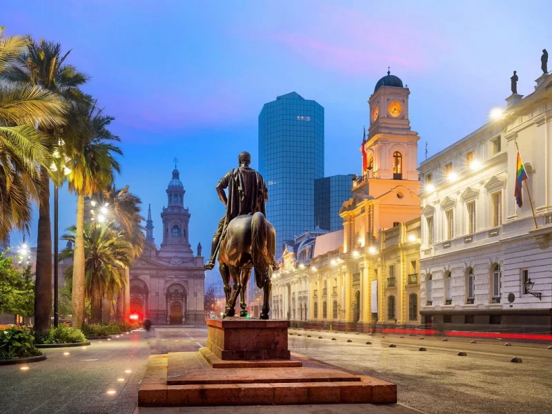 Rundreise auf den Pfaden der Inka in Peru, Bolivien und Chile: Santiago de Chile
