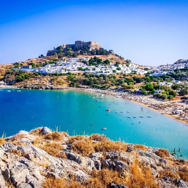 Flugreise nach Rhodos - der Perle der Ägäis