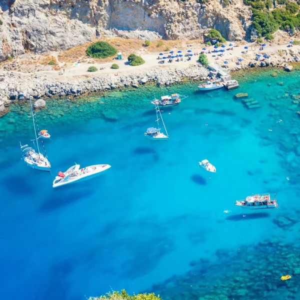 Flugreise nach Rhodos - der Perle der Ägäis